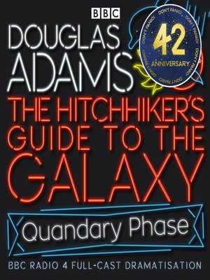cover image of Hitchhiker's Guide to the Galaxy: The Quandary Phase